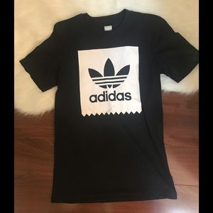Adidas Black Trefoil Tee